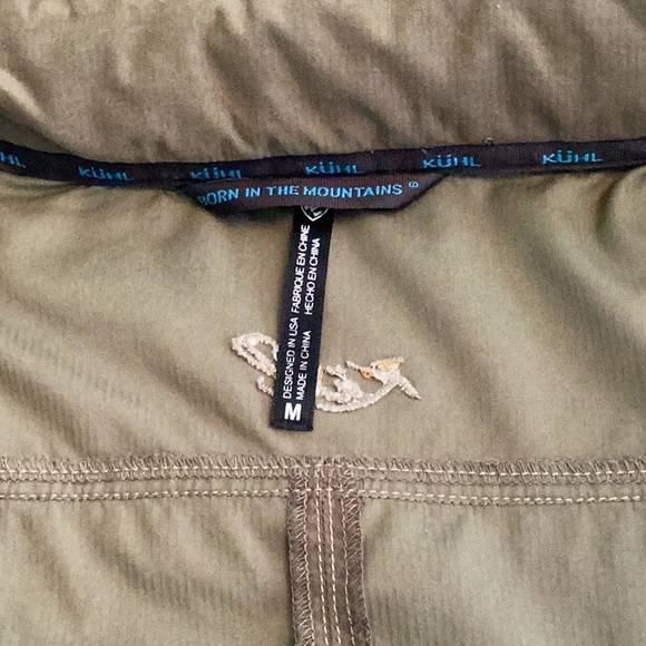 Kuhl lightweight jacket, size M, olive green. - Picture 7 of 10
